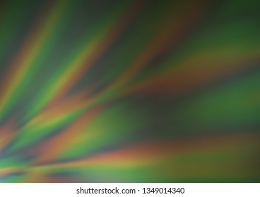Light Green vector blurred bright template. Colorful illustration in abstract style with gradient. A completely new design for your business.