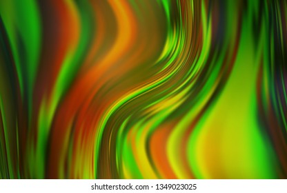 Light Green vector blurred bright pattern. Shining colored illustration in smart style. Elegant background for a brand book.