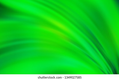 Light Green vector blurred bright pattern. Creative illustration in halftone style with gradient. New style design for your brand book.