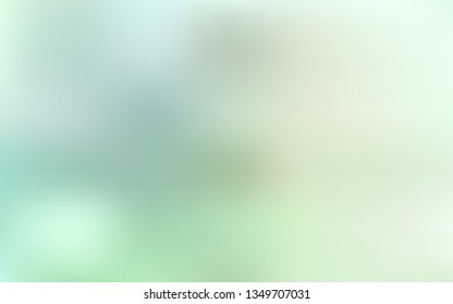 Light Green vector blurred bright pattern. Creative illustration in halftone style with gradient. Elegant background for a brand book.