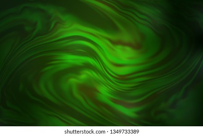 Light Green vector blurred bright texture. Abstract colorful illustration with gradient. Elegant background for a brand book.