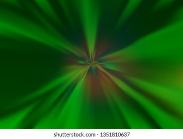 Light Green vector blurred bright background. Modern geometrical abstract illustration with gradient. The elegant pattern for brand book.