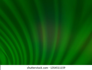 Light Green vector blurred bright background. A vague abstract illustration with gradient. A completely new template for your design.