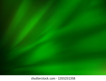 Light Green vector blurred bright template. Glitter abstract illustration with an elegant design. A completely new design for your business.