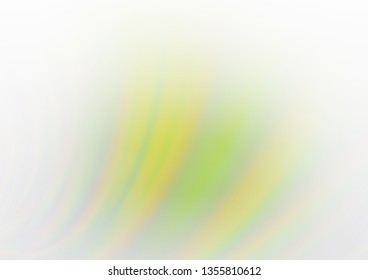 Light Green vector blurred bright template. Modern geometrical abstract illustration with gradient. The background for your creative designs.