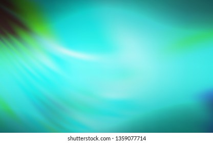 Light Green vector blurred bright template. A completely new colored illustration in blur style. Background for a cell phone.