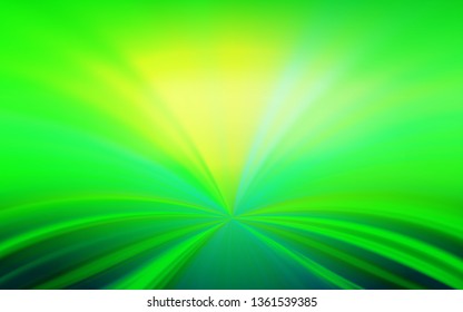 Light Green vector blurred bright texture. An elegant bright illustration with gradient. Background for a cell phone.