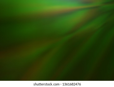 Light Green vector blurred bright template. Colorful illustration in blurry style with gradient. A new texture for your design.