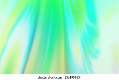 Light Green vector blurred bright pattern. An elegant bright illustration with gradient. Elegant background for a brand book.