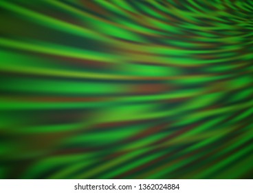 Light Green vector blurred bright template. Glitter abstract illustration with an elegant design. A completely new design for your business.