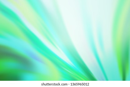 Light Green vector blurred bright pattern. Abstract colorful illustration with gradient. Completely new design for your business.