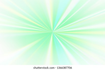 Light Green vector blurred bright pattern. Colorful illustration in abstract style with gradient. New style for your business design.