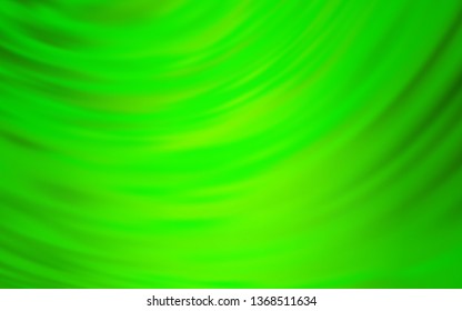 Light Green vector blurred bright template. Modern abstract illustration with gradient. Smart design for your work.