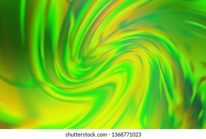 Light Green vector blurred bright pattern. Glitter abstract illustration with gradient design. Background for a cell phone.