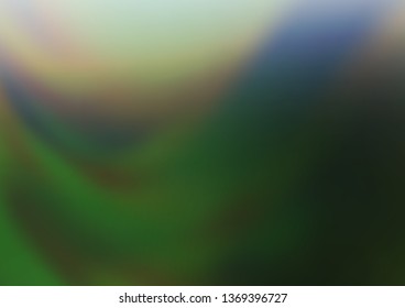 Light Green vector blurred bright pattern. Modern geometrical abstract illustration with gradient. The blurred design can be used for your web site.