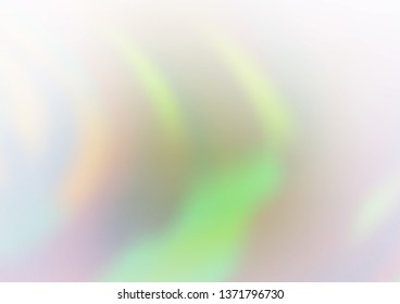 Light Green vector blurred bright pattern. A vague abstract illustration with gradient. Brand new style for your business design.