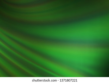 Light Green vector blurred bright pattern. An elegant bright illustration with gradient. The template can be used for your brand book.