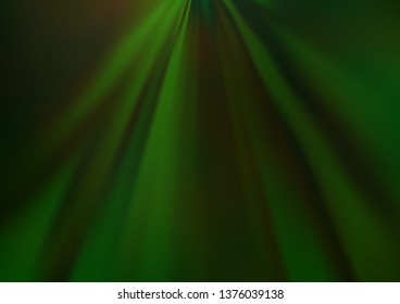 Light Green vector blurred bright pattern. Glitter abstract illustration with an elegant design. A completely new design for your business.