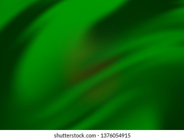 Light Green vector blurred bright background. Shining colorful illustration in a Brand new style. The elegant pattern for brand book.