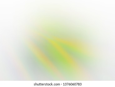 Light Green vector blurred bright template. Glitter abstract illustration with an elegant design. The elegant pattern for brand book.