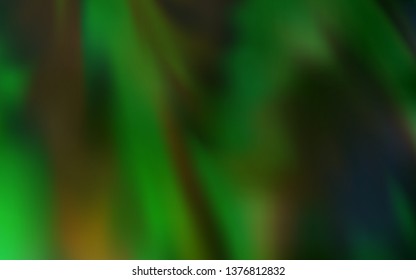 Light Green vector blurred bright texture. An elegant bright illustration with gradient. Blurred design for your web site.