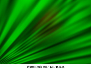 Light Green vector blurred bright background. Colorful illustration in blurry style with gradient. The best blurred design for your business.