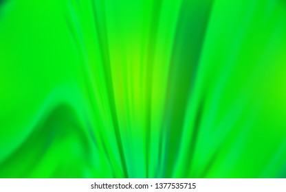 Light Green vector blurred bright pattern. Modern abstract illustration with gradient. Background for designs.
