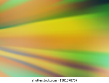 Light Green vector blurred bright background. Creative illustration in halftone style with gradient. Brand new design for your business.