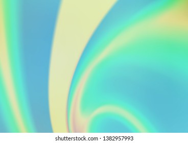 Light Green vector blurred bright background. Colorful abstract illustration with gradient. Brand new design for your business.