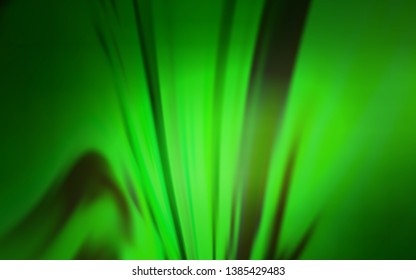 Light Green vector blurred bright pattern. Creative illustration in halftone style with gradient. The best blurred design for your business.