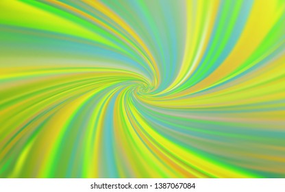 Light Green vector blurred bright pattern. New colored illustration in blur style with gradient. New style design for your brand book.