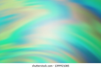 Light Green vector blurred bright pattern. Colorful illustration in abstract style with gradient. Blurred design for your web site.
