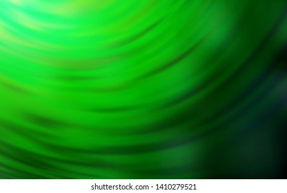 Light Green vector blurred bright pattern. Glitter abstract illustration with gradient design. New way of your design.