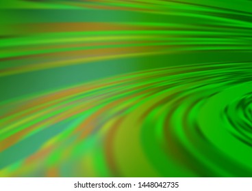 Light Green vector blurred bright background. Colorful abstract illustration with gradient. A new texture for your design.
