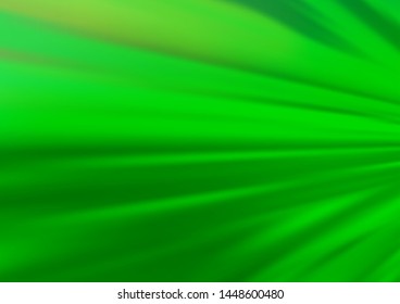 Light Green vector blurred bright template. Creative illustration in halftone style with gradient. A completely new design for your business.