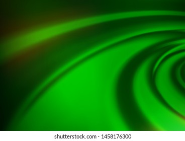 Light Green vector blurred bright background. Shining colorful illustration in a Brand new style. A new texture for your design.