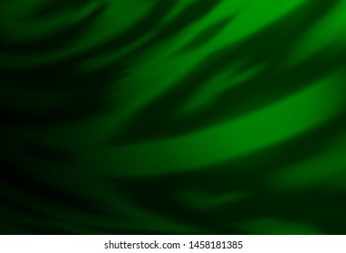 Light Green vector blurred bright template. Colorful abstract illustration with gradient. New style for your business design.