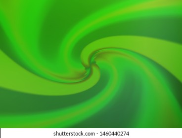 Light Green vector blurred bright background. Creative illustration in halftone style with gradient. The template can be used for your brand book.