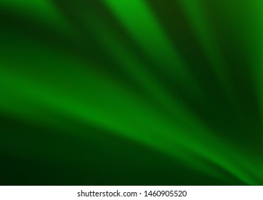 Light Green vector blurred bright template. Colorful illustration in abstract style with gradient. The template can be used for your brand book.
