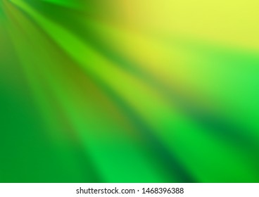 Light Green vector blurred bright pattern. Colorful illustration in abstract style with gradient. The background for your creative designs.