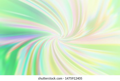 Light Green vector blurred bright texture. Creative illustration in halftone style with gradient. Background for designs.