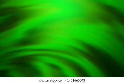 Light Green vector blurred bright texture. A completely new colored illustration in blur style. New way of your design.