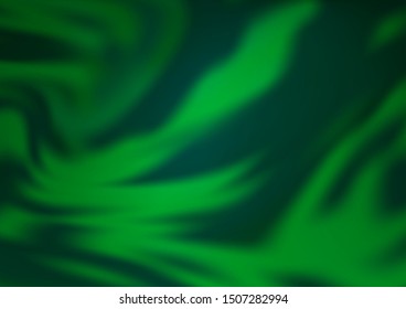 Light Green vector blurred bright background. Colorful abstract illustration with gradient. The elegant pattern for brand book.