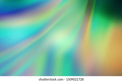 Light Green vector blurred bright template. New colored illustration in blur style with gradient. Completely new design for your business.