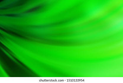 Light Green vector blurred bright pattern. A completely new colored illustration in blur style. Blurred design for your web site.