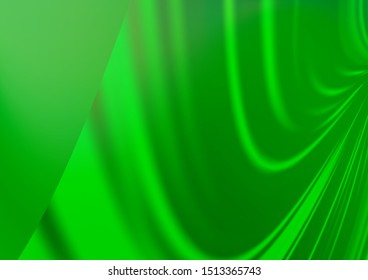 Light Green vector blurred bright background. An elegant bright illustration with gradient. A completely new template for your design.