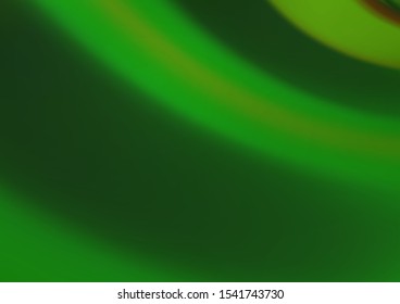 Light Green vector blurred bright background. Creative illustration in halftone style with gradient. The blurred design can be used for your web site.