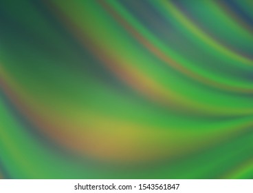 Light Green vector blurred bright pattern. Modern geometrical abstract illustration with gradient. A completely new design for your business.