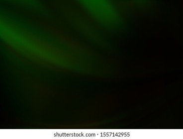 Light Green vector blurred bright background. An elegant bright illustration with gradient. Brand new style for your business design.