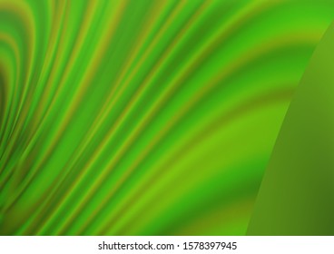 Light Green vector blurred bright template. Colorful illustration in abstract style with gradient. The elegant pattern for brand book.